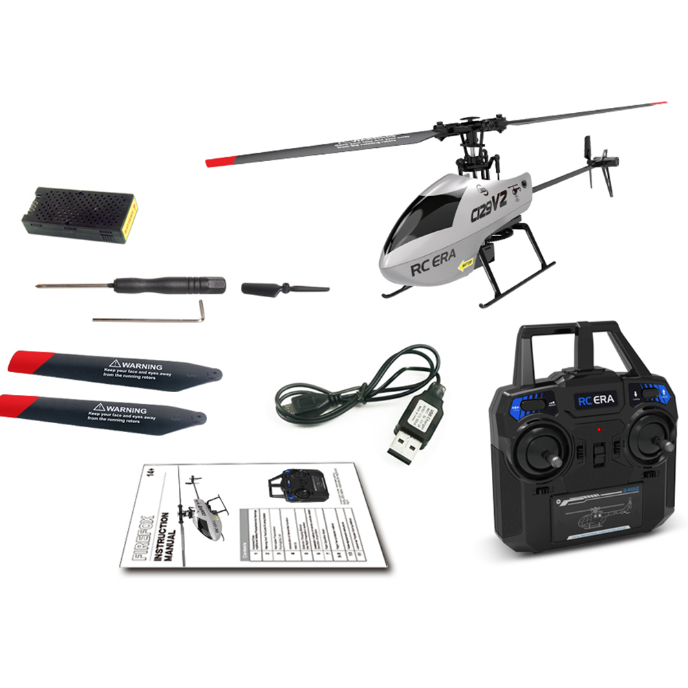 Rc Helicopter Single Rotor - RC ERA C129V2 RTF RC Helicopter