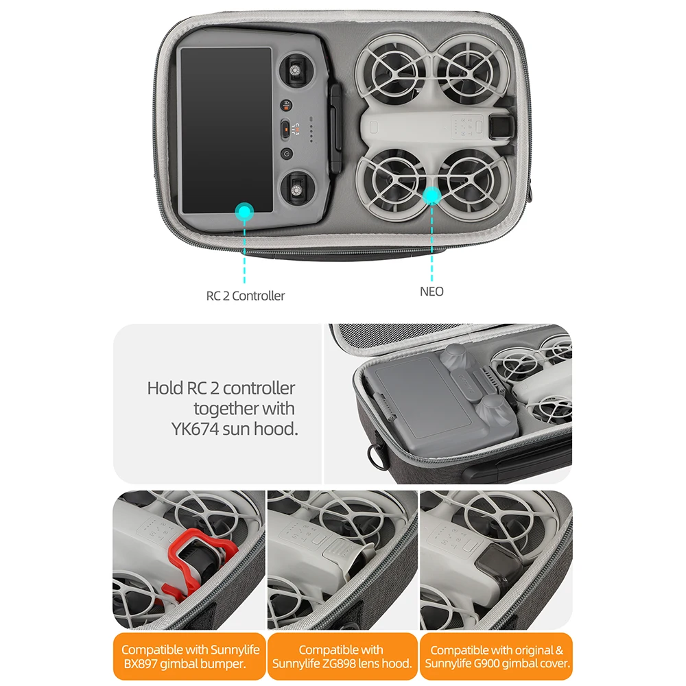For DJI NEO RC 2 Remote Contro - Rc Helicopter Bag のレビューと価格