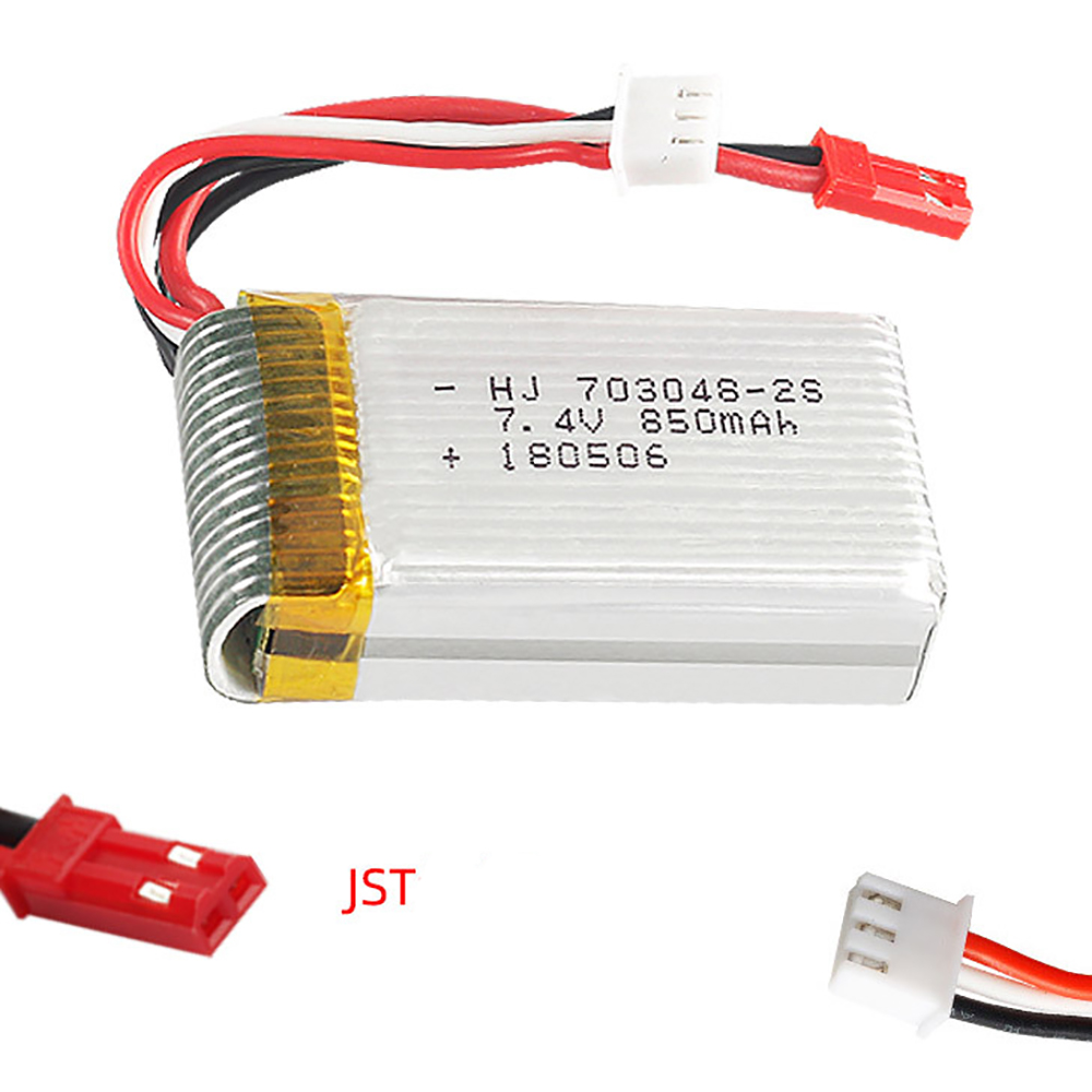 1-5pcs  2s 7.4V 850mAh 703048  - Rc Helicopter Battery のレビューと価格