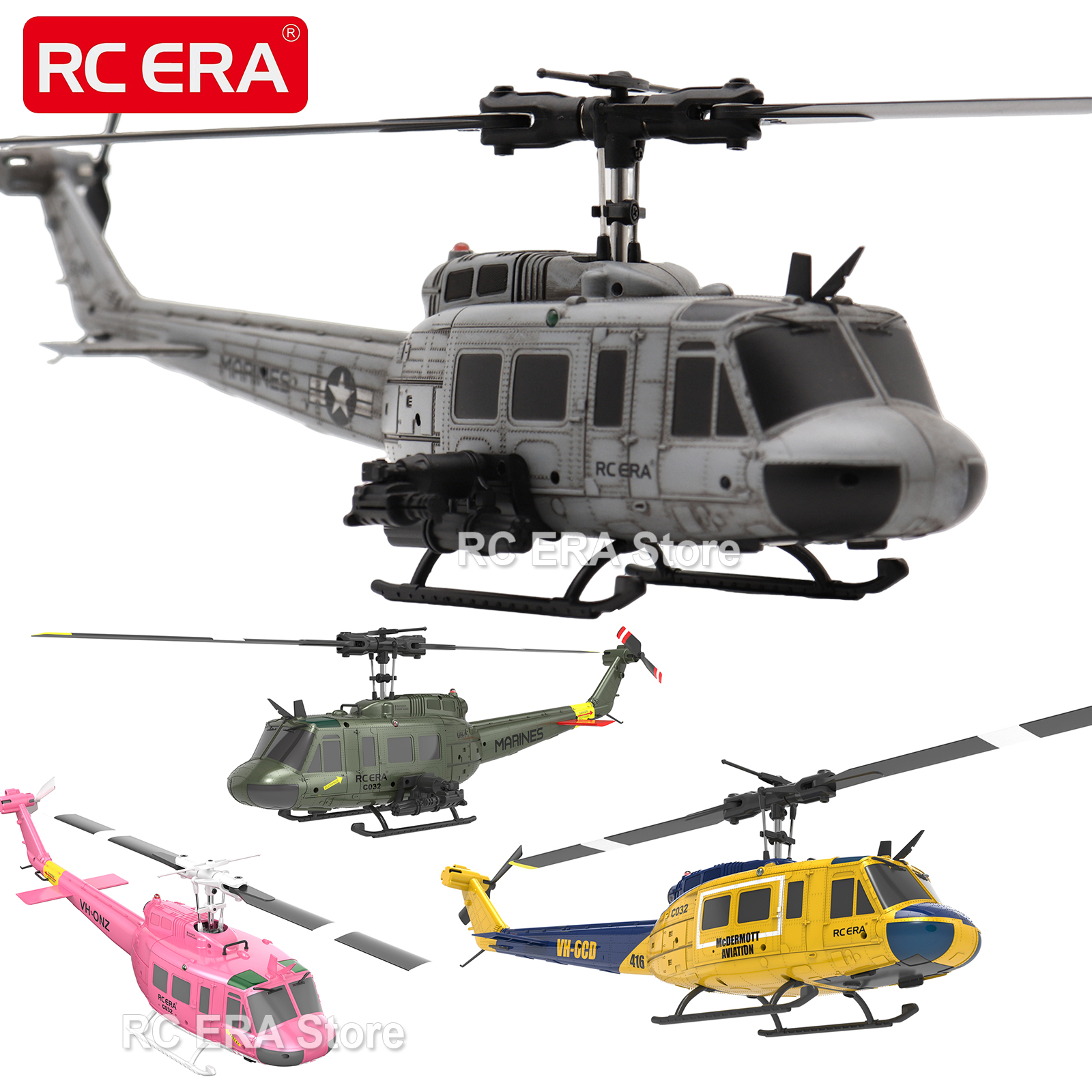 RC ERA C032 UH1 Huey Weathered - Rc Helicopter Nitro のレビューと価格