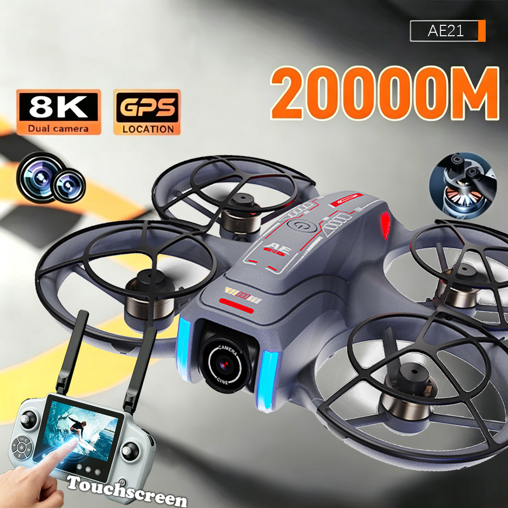 Upgrade AE21 Aerial Drone 8K H - Rc Helicopter Electric のレビューと価格