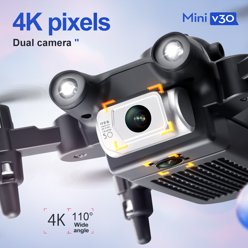 Mini V30 WiFi FPV Drone With 4 - Rc Helicopter Case のレビューと価格