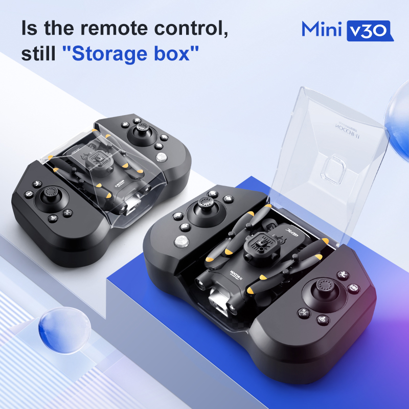 Mini V30 WiFi FPV Drone With 4 - Rc Helicopter Case のレビューと価格