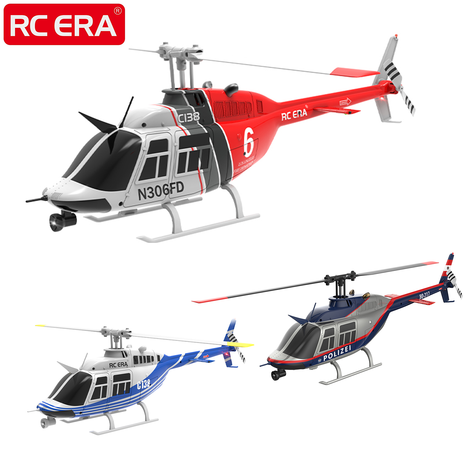 RC ERA C138 BELL 206 Jet Range - Rc Helicopter Gyro のレビューと価格