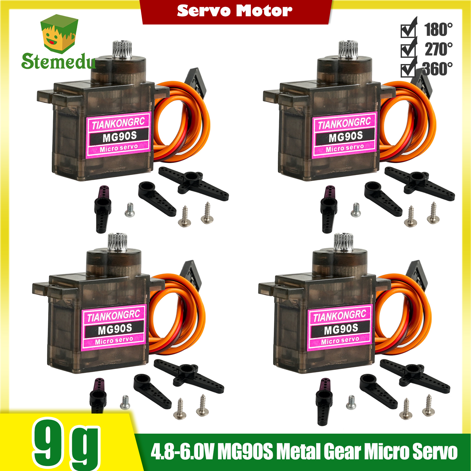 4pcs Lightweight 9g Micro Serv - Rc Helicopter Servo のレビューと価格