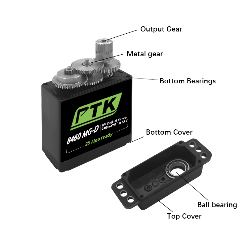 PTK 8460 MG-D9gDigital servo M - Rc Helicopter Servo のレビューと価格