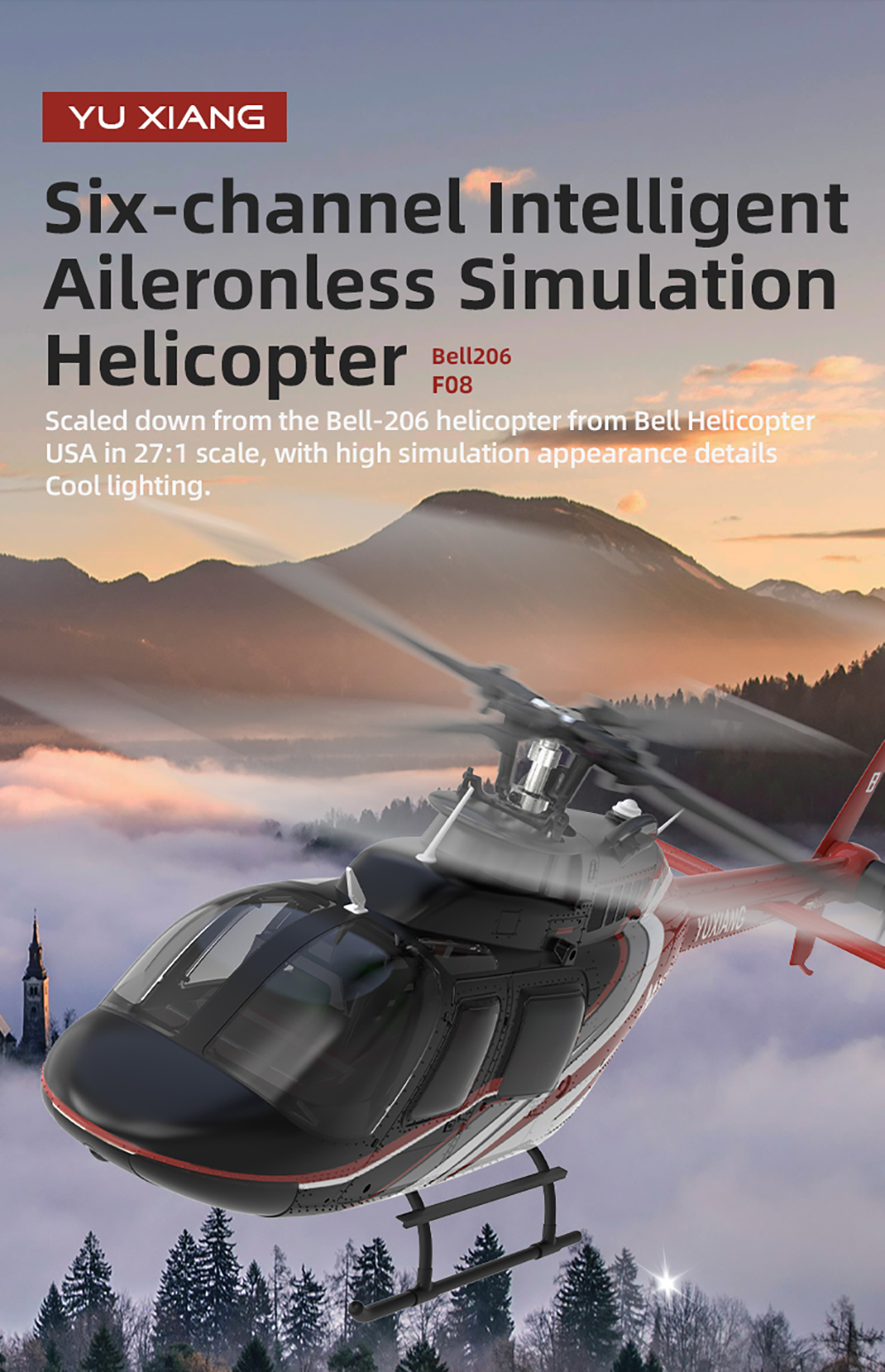 YU XIANG RC Airplane 2.4G 6CH  - Rc Helicopter Gyro のレビューと価格