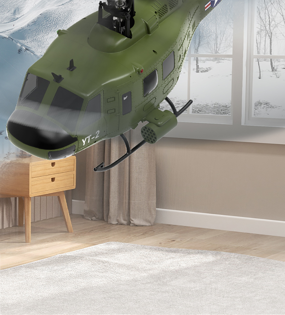 YUXIANG F07 UH-1 Aileronless H - Rc Helicopter Gyro のレビューと価格