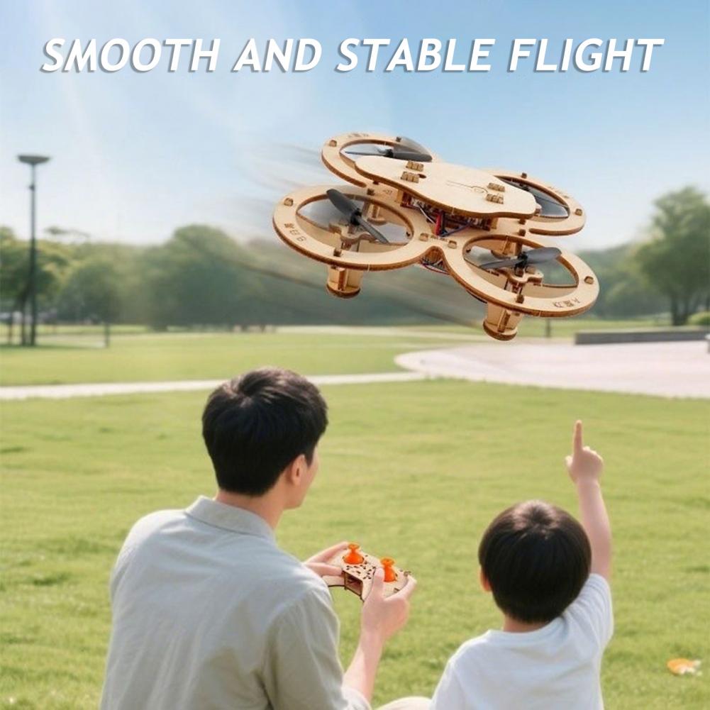 Rc Drone Toy Wooden Drone Puzz - Rc Helicopter Mini のレビューと価格