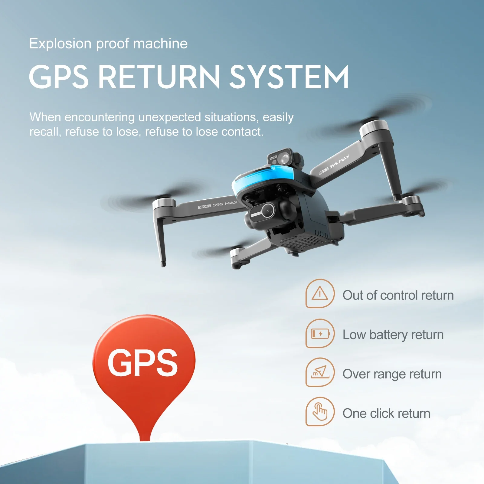 NEW S9S MAX MINI Drone 4K 2-Ax - Rc Helicopter Case のレビューと価格