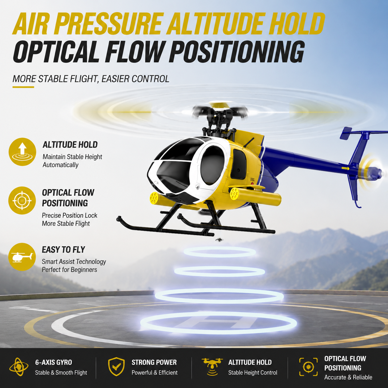 K300 6CH RC Helicopter Brushle - Rc Helicopter Gyro のレビューと価格