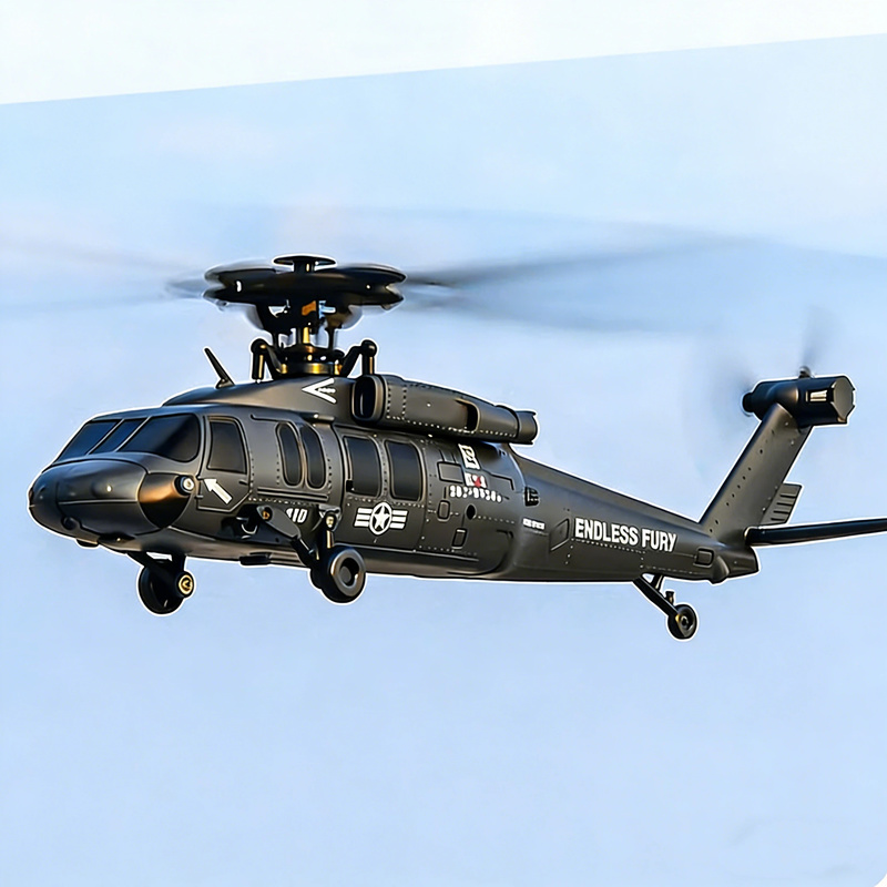 JJRC Black Hawk RC Helicopter  - Rc Helicopter Large のレビューと価格