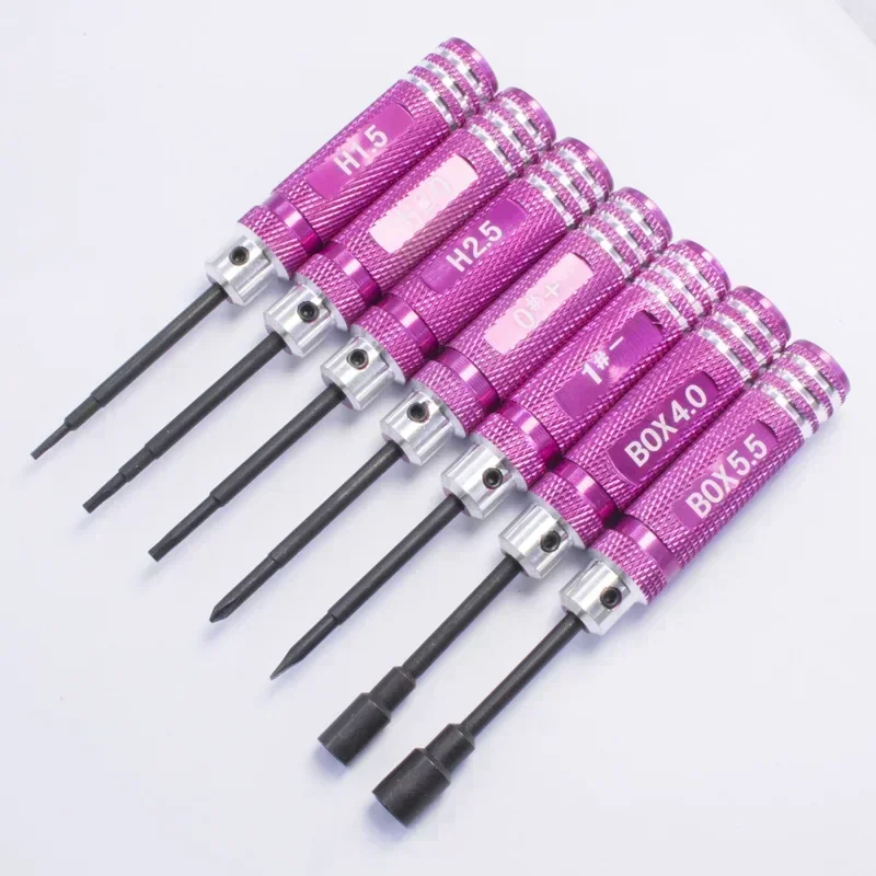 7 pcs Steel Screwdriver Set RC - Rc Helicopter Tool Kit のレビューと価格
