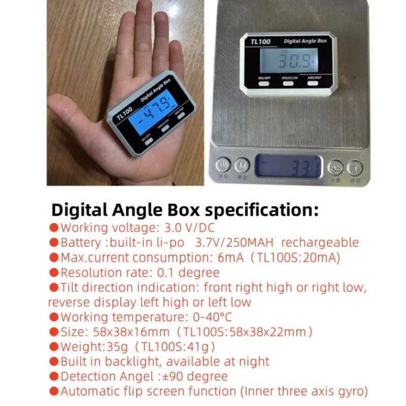 Horizontal Angle Meter Protrac - Rc Helicopter Case のレビューと価格