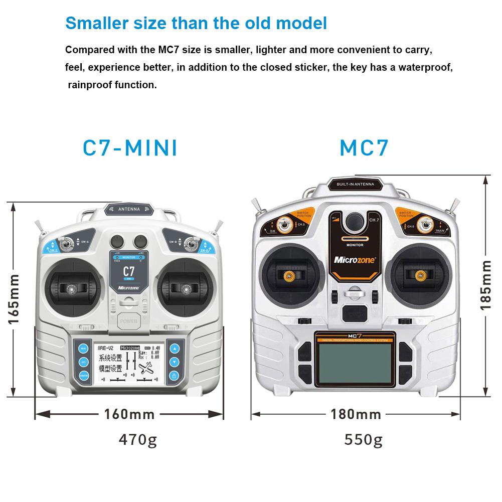 MicroZone MC7 Controller C7 MI - Rc Helicopter Battery のレビューと価格