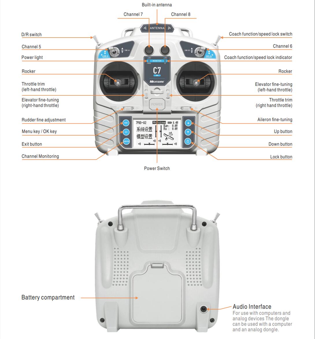 MicroZone MC7 Controller C7 MI - Rc Helicopter Battery のレビューと価格