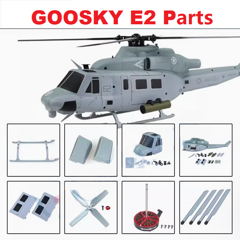 Spare Parts For GOOSKY E2 UH-1 - Rc Helicopter Coaxial のレビューと価格