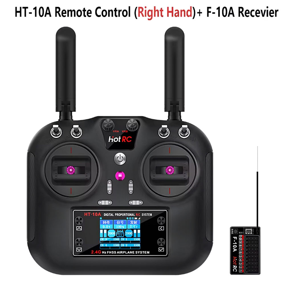 Hotrc HT-10A 2.4G 10CH Transmi - Rc Helicopter Battery のレビューと価格
