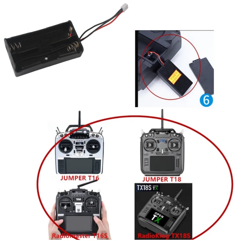 RadioMaster TX16S 2S 18650 Bat - Rc Helicopter Case のレビューと価格