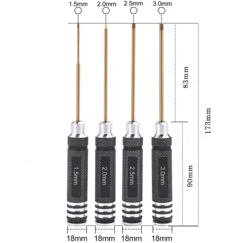 0.9/1.27/ 1.3/ 1.5/ 2.0/ 2.5/  - Rc Helicopter Tool Kit のレビューと価格