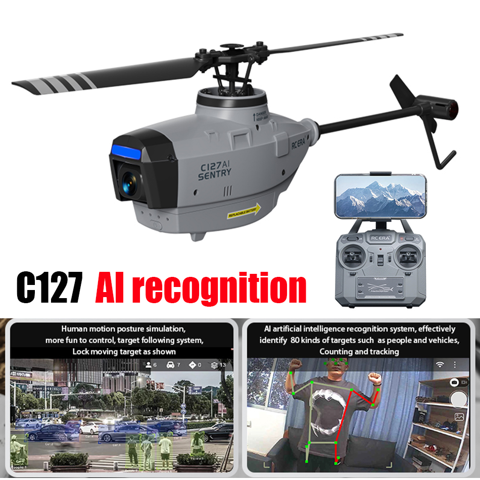 RC ERA C127 AI Sentry Mini Bru - Rc Helicopter Single Rotor のレビューと価格
