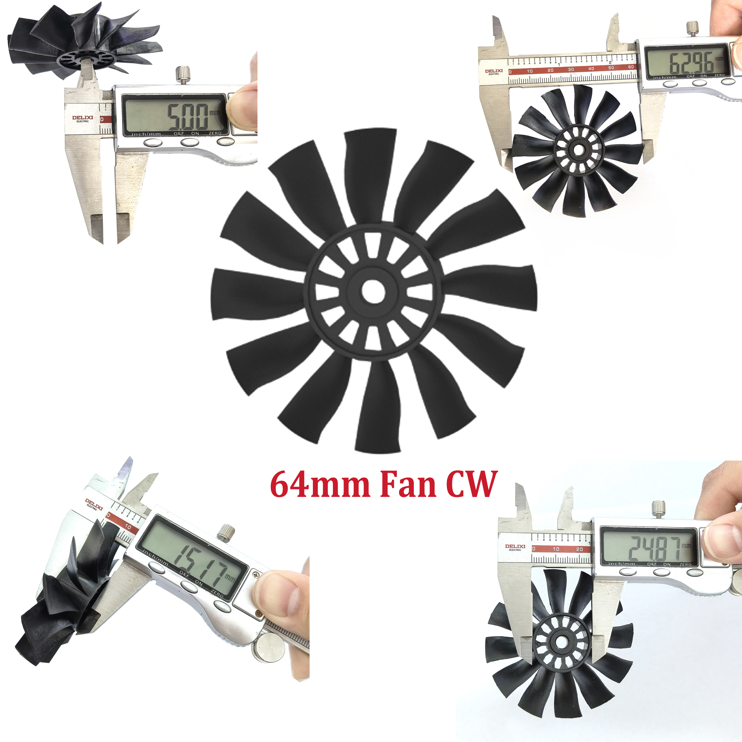 QX-MOTOR 12Blades CW CCW 70mm  - Rc Helicopter Blade のレビューと価格