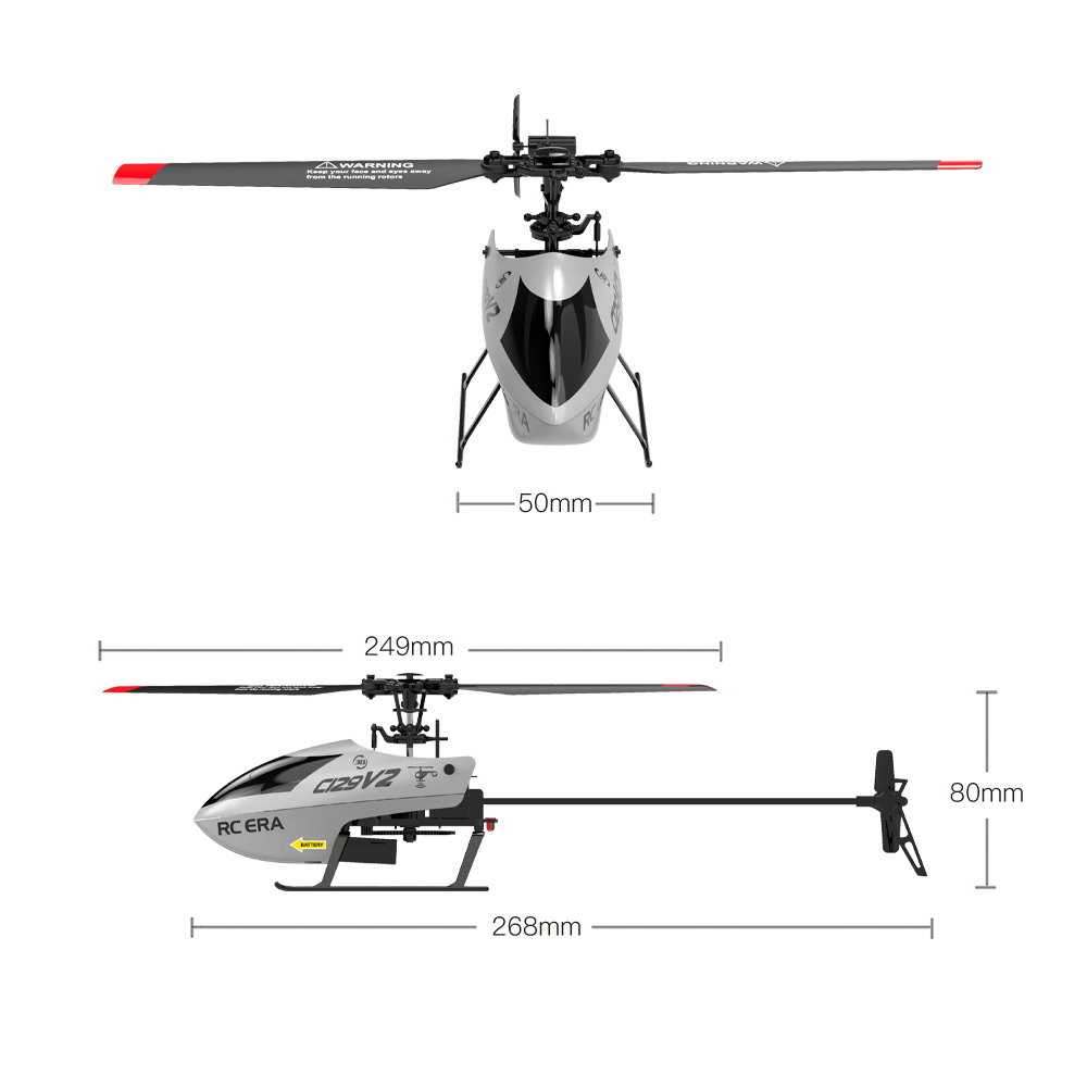 C129 V2 RC Helicopter 6 Channe - Rc Helicopter Large のレビューと価格