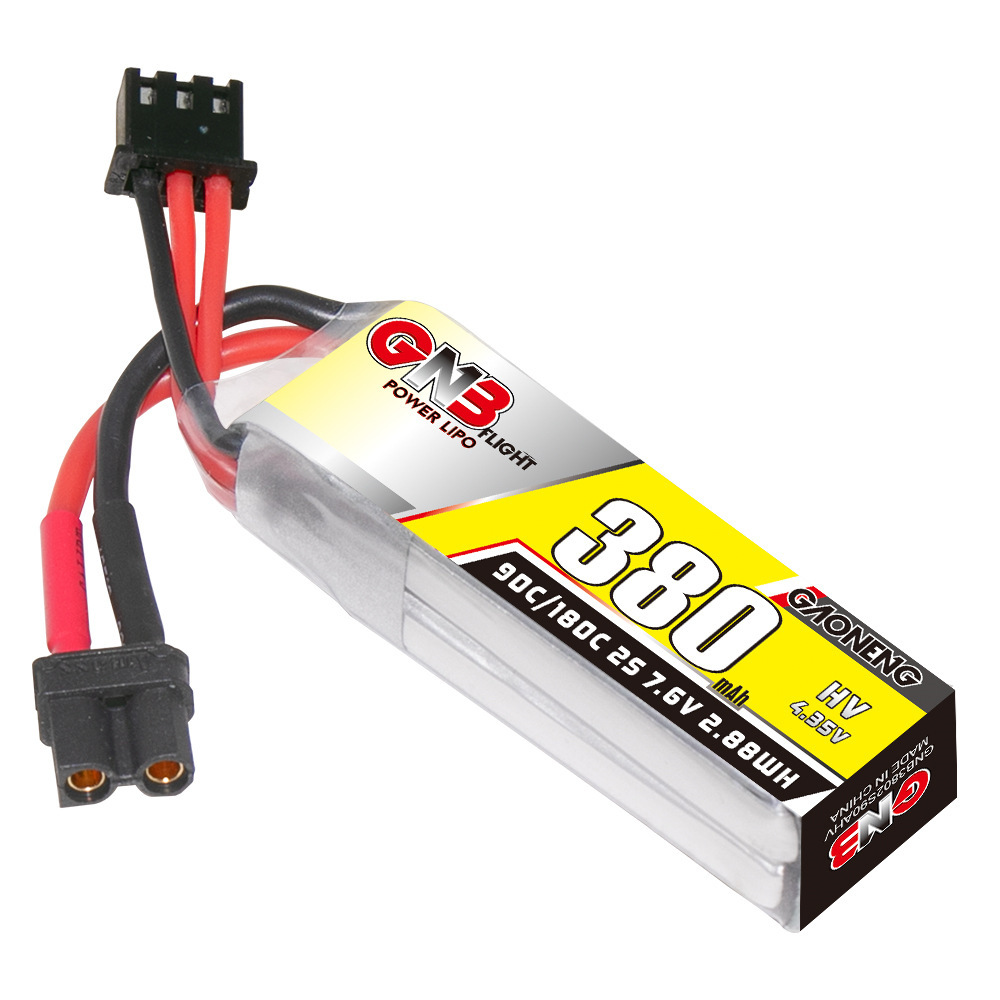 GNB 2S 7.6V 380mAh 90C/180C Li - Rc Helicopter Battery のレビューと価格