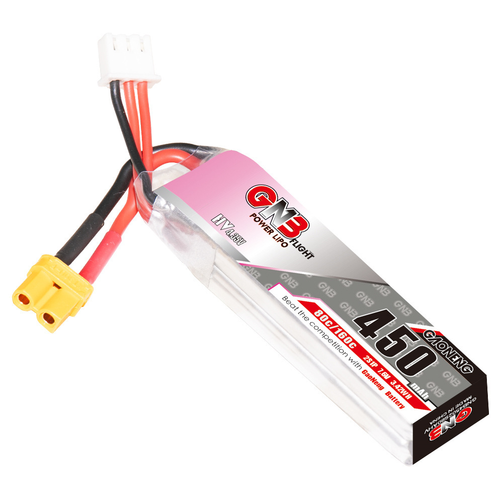 GNB LiPo Battery HV 2S 7.6V 45 - Rc Helicopter Battery のレビューと価格