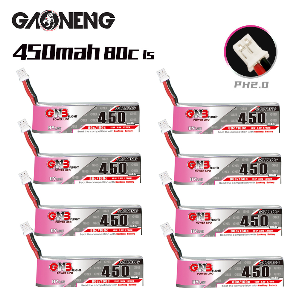 GNB HV 1S 3.8V 450mAh 80C/160C - Rc Helicopter Battery のレビューと価格