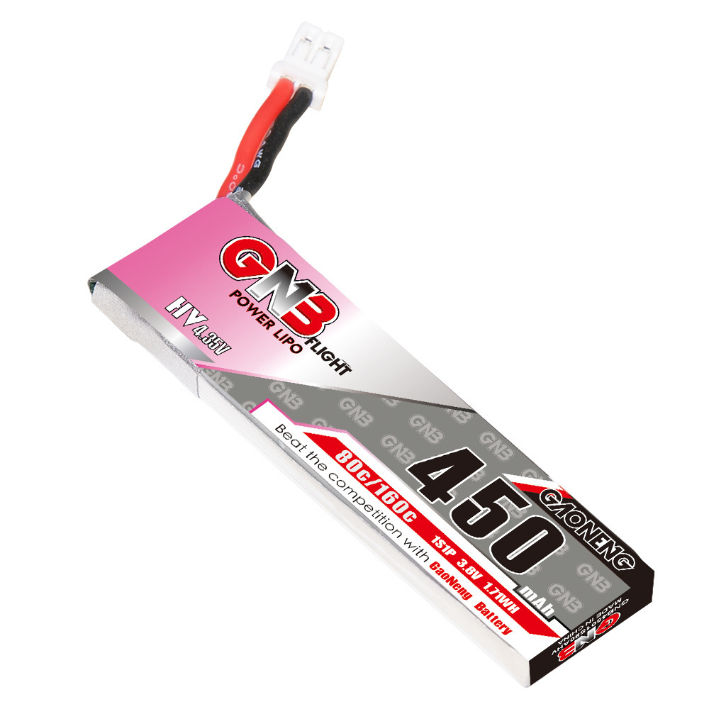 GNB HV 1S 3.8V 450mAh 80C/160C - Rc Helicopter Battery のレビューと価格