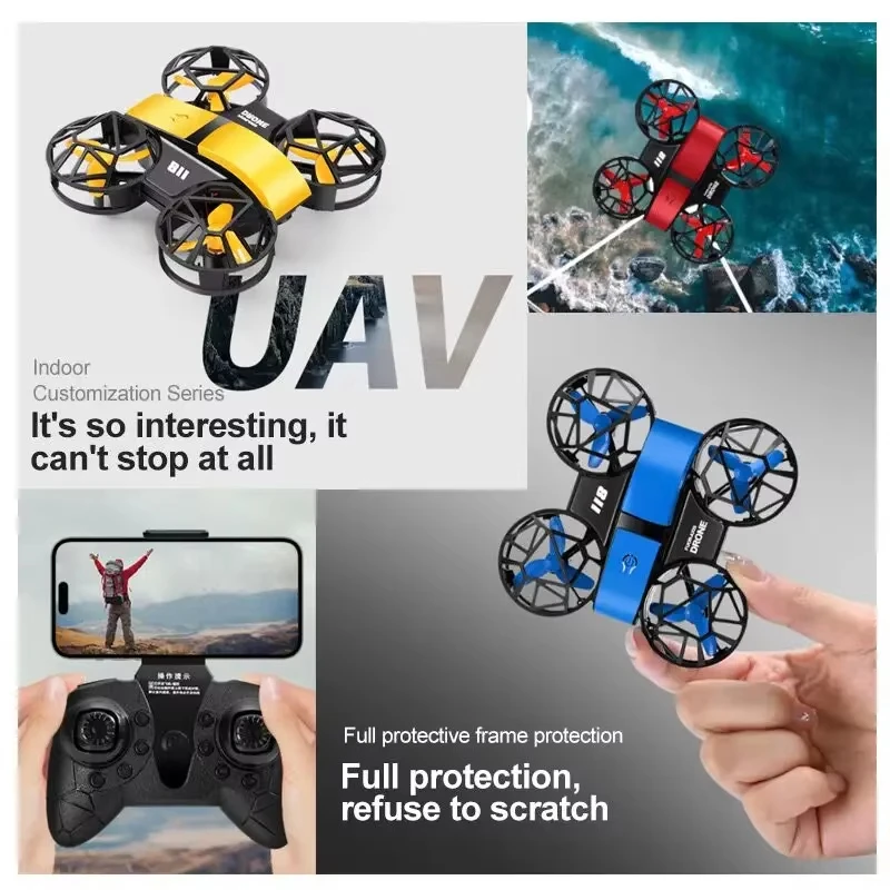 D12 Mini Drone 4k Profession H - Rc Helicopter Electric のレビューと価格