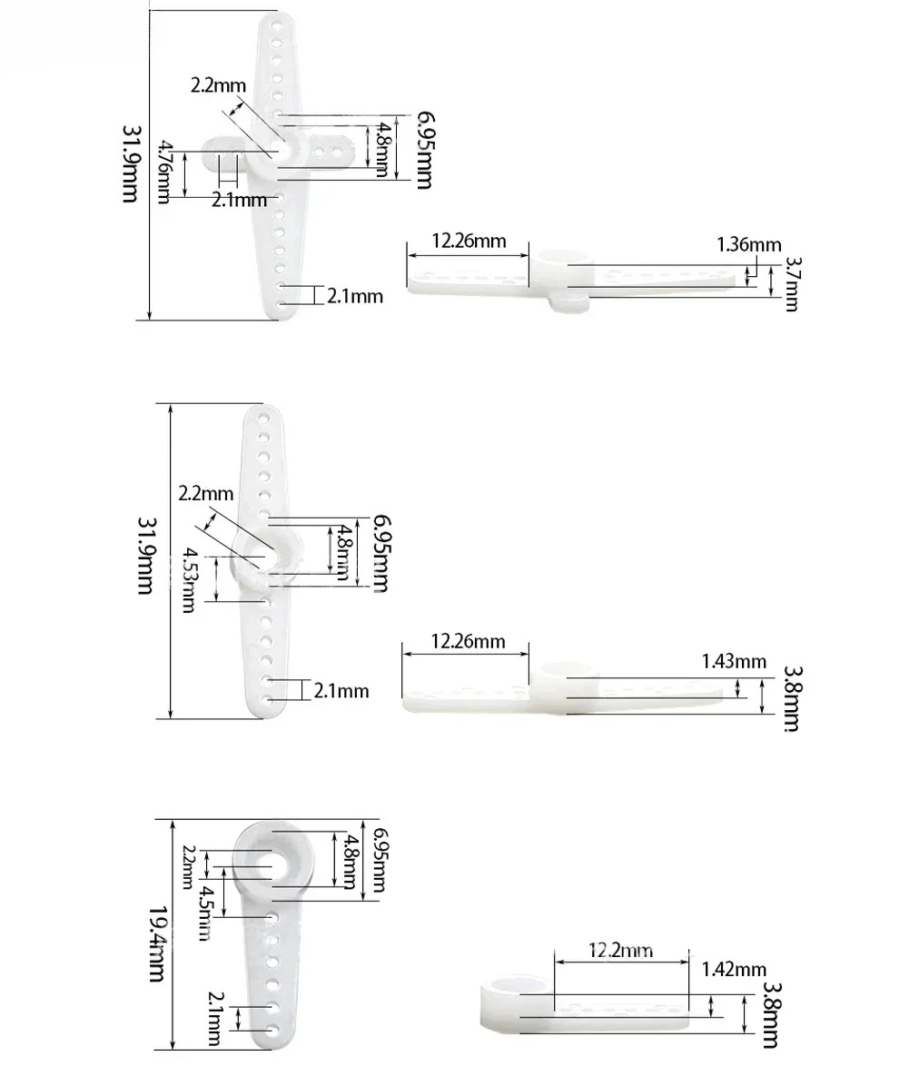 4PCS 9g SG92R Micro Servo Plas - Rc Helicopter Servo のレビューと価格