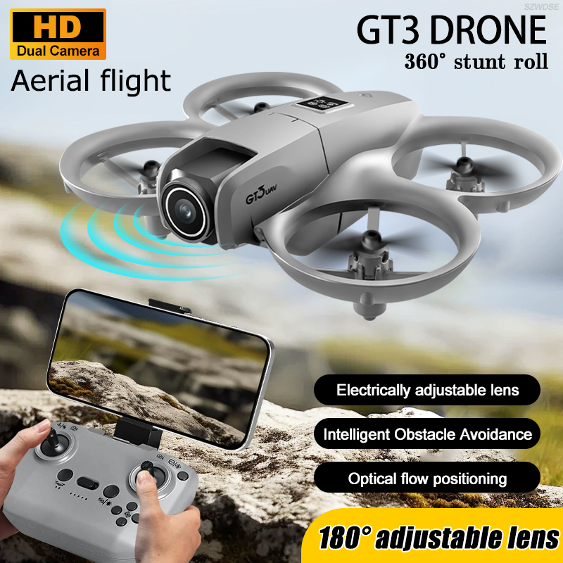 New GT3 Mini RC Drone 8K 5G Ae - Rc Helicopter Electric のレビューと価格