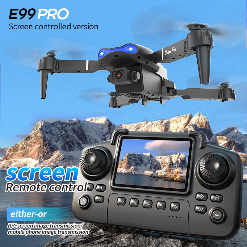 E99 PRO Drone Screen Control A - Rc Helicopter Charger のレビューと価格