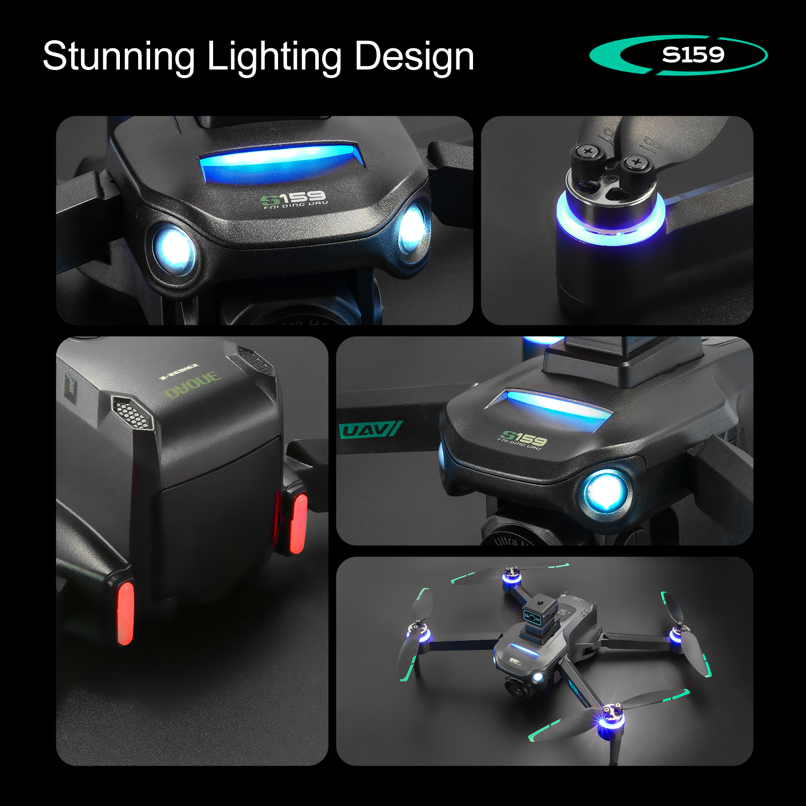 S159 GPS Drone 4K Profesional  - Rc Helicopter Electric のレビューと価格
