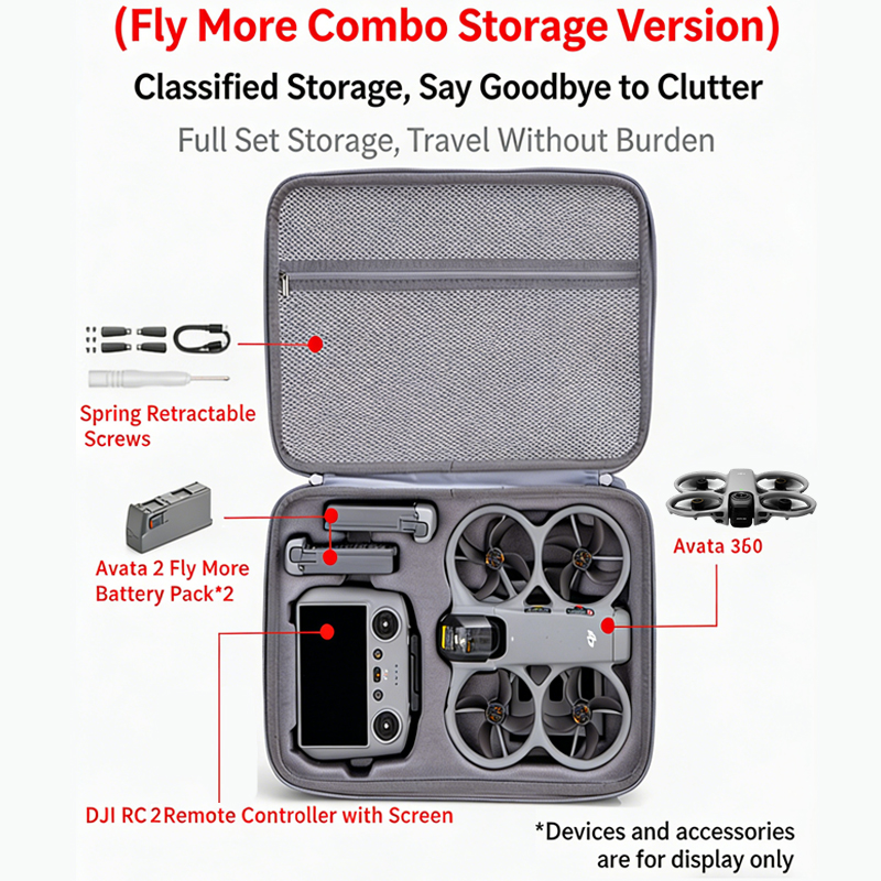 Storage Bag For DJI Avata 360  - Rc Helicopter Bag のレビューと価格